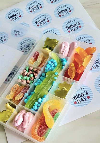 Father's Day Gummy Tackle Box | Fathers Day | Pick n Mix | Father's Day Sweets | Fish Tackle Candy Box| Birthday Gift