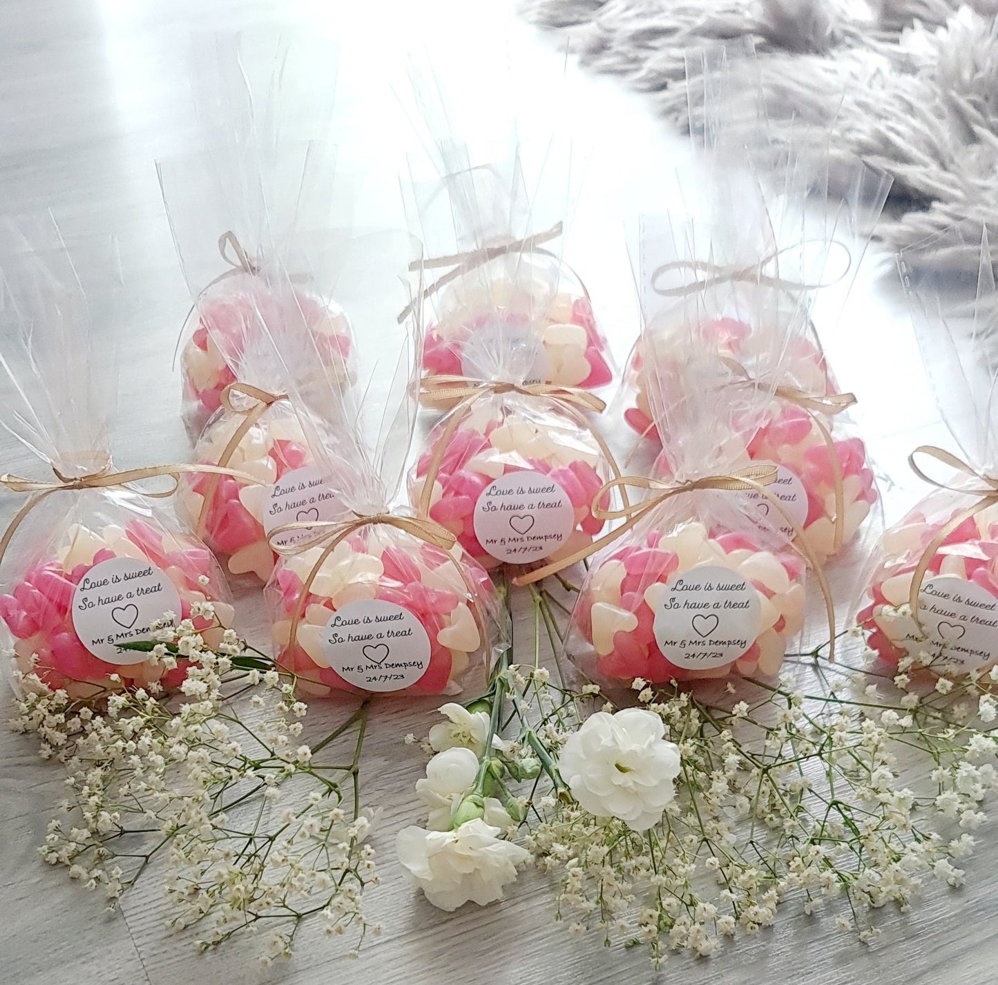 Sweetie bags | Wedding | Anniversary | Engagement | Sweet Favours| Party favours| Birthday bags| Sweet treats