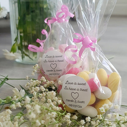 Sweetie bags | Wedding | Anniversary | Engagement | Sweet Favours| Party favours| Birthday bags| Sweet treats