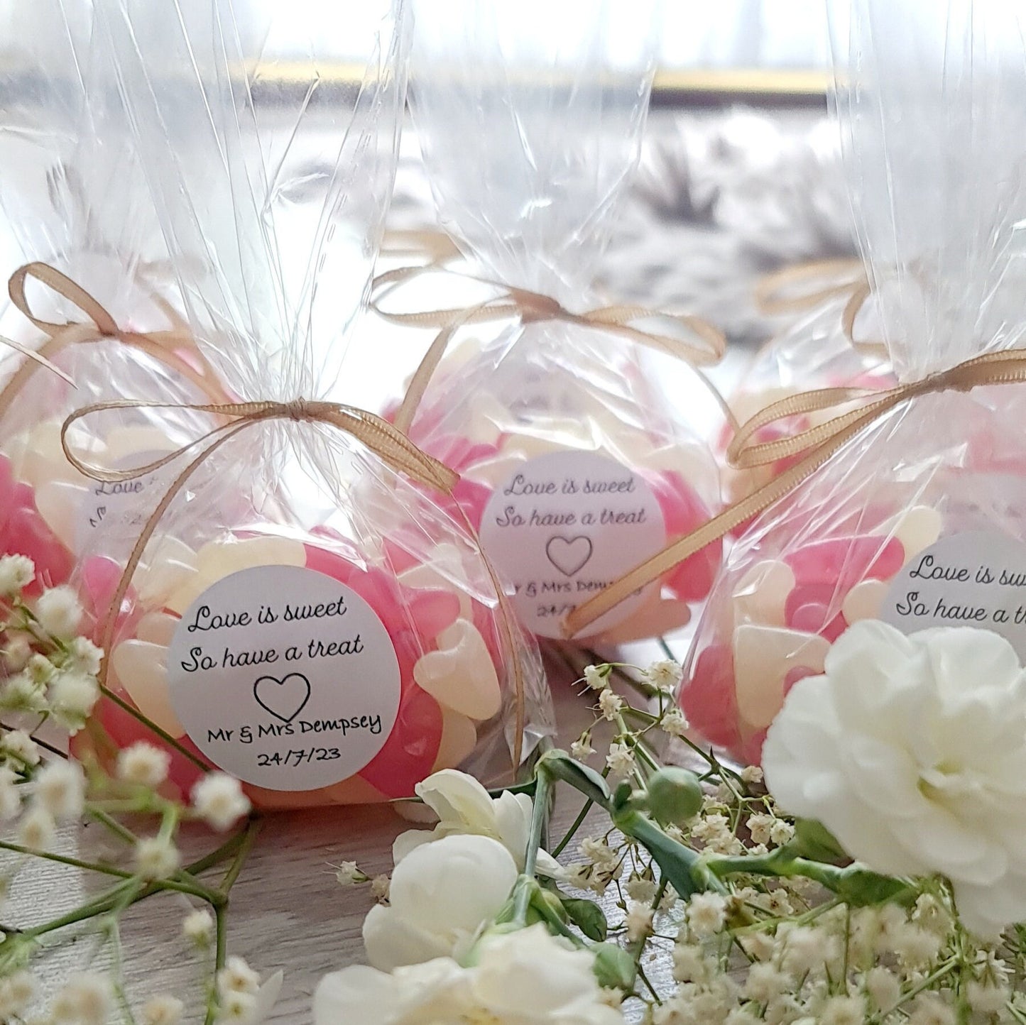 Sweetie bags | Wedding | Anniversary | Engagement | Sweet Favours| Party favours| Birthday bags| Sweet treats