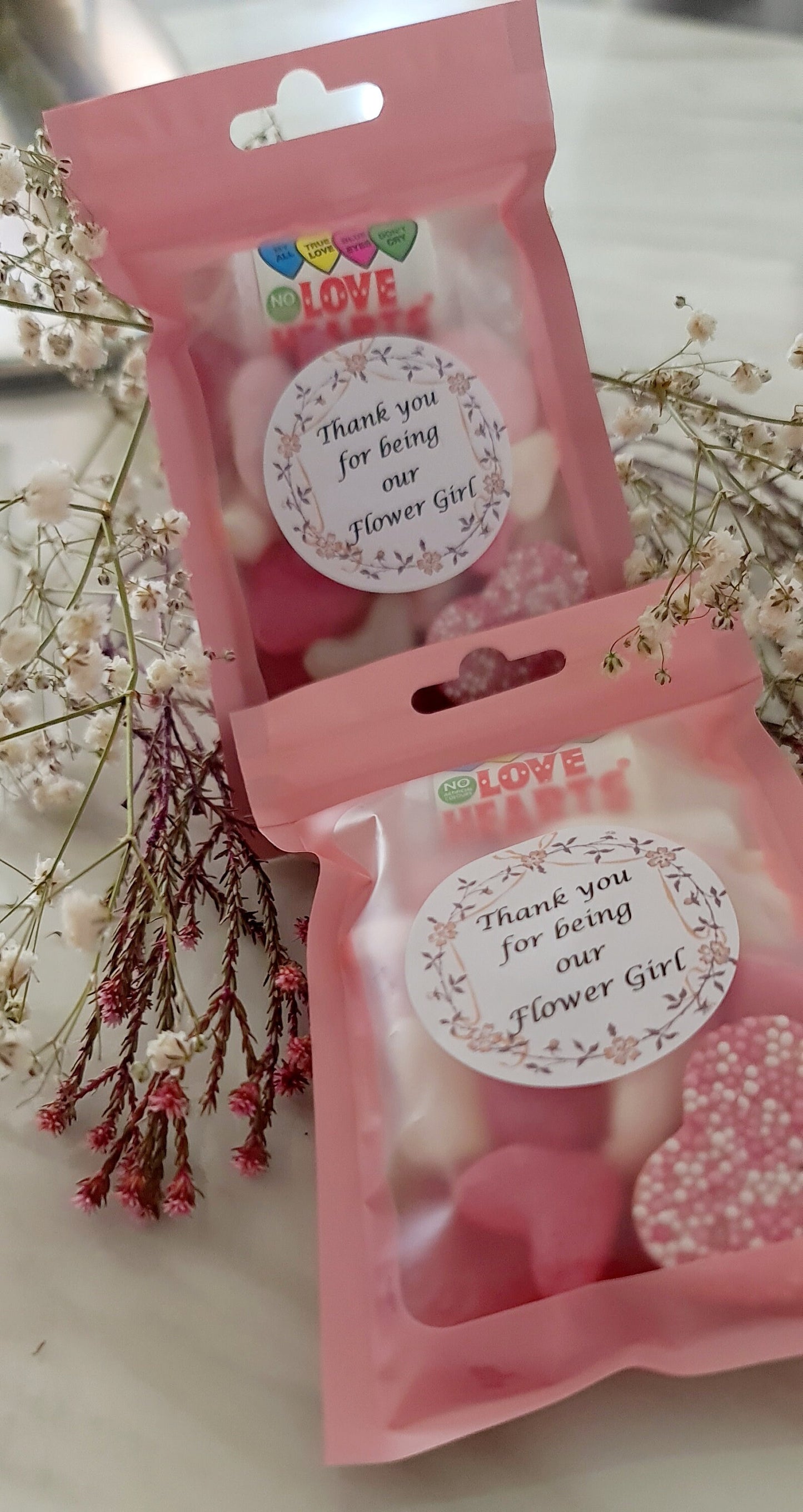 Sweet Favours | Flower Girl Gift | Thankyou | Sweet Pouch | Party Favours