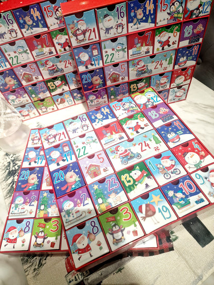 Christmas Advent Calenders - Prefilled advent calender - Christmas Countdown - Christmas Advent -Christmas Chocolate and Sweet Calender