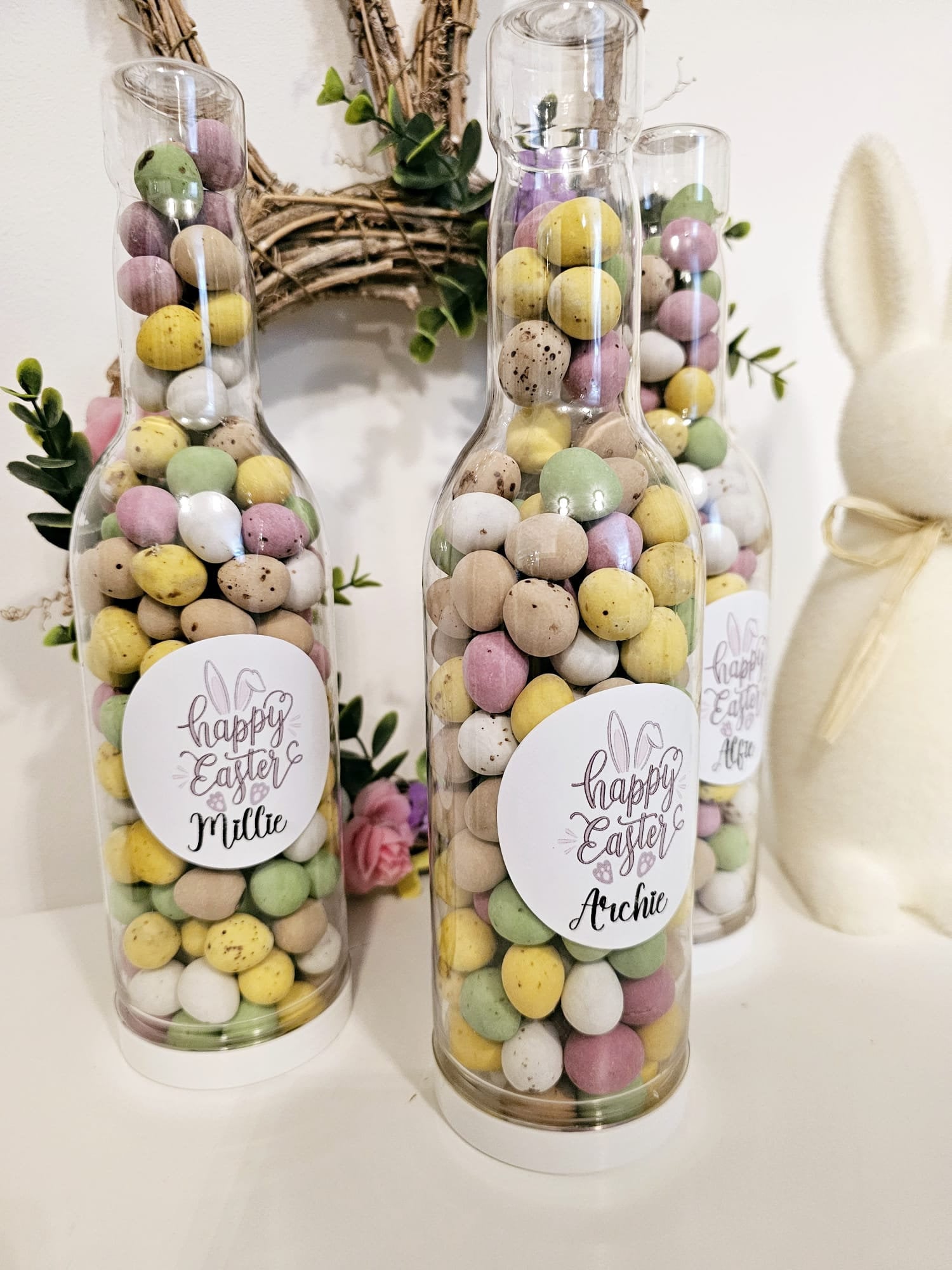 Easter gift- Bottled Easter eggs - Personalised Gift- Easter - Gifting