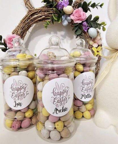 Mini Egg Easter Jar- Mini Eggs - Personalised Easter Jar - Easter gift