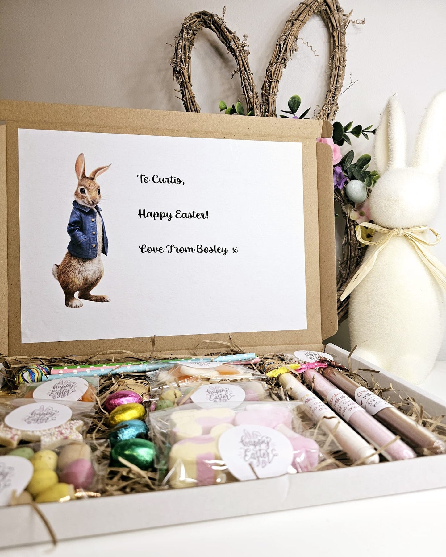 Easter Letterbox Gift| Milkshake letterbox gift| Personalied Easter Gift| Easter| Kids Easter Gift| Letterbox Milkshake and Chocolate Gift.