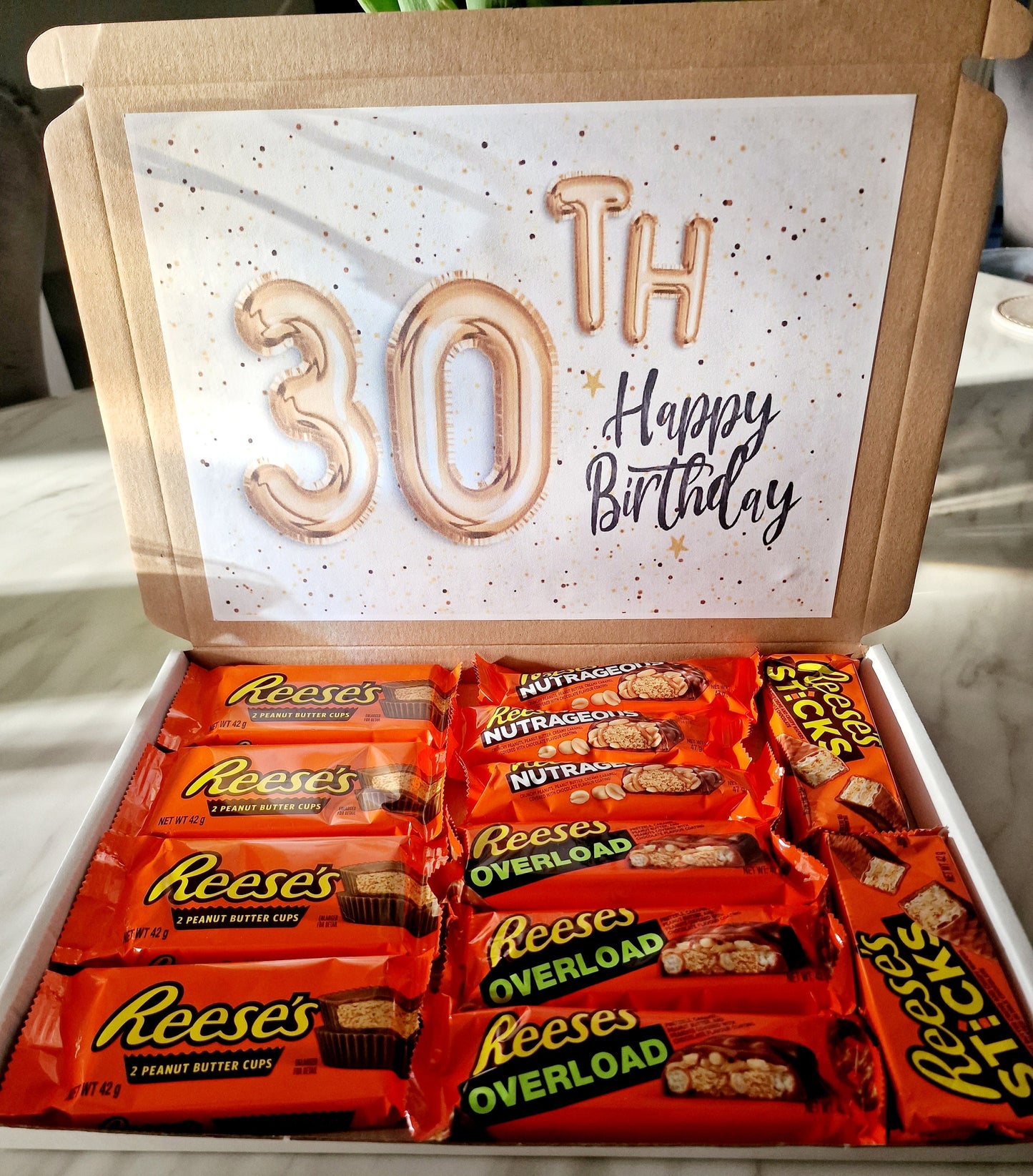 Letterbox gift - Reese's letterbox gift - Birthday gift - personalised gift