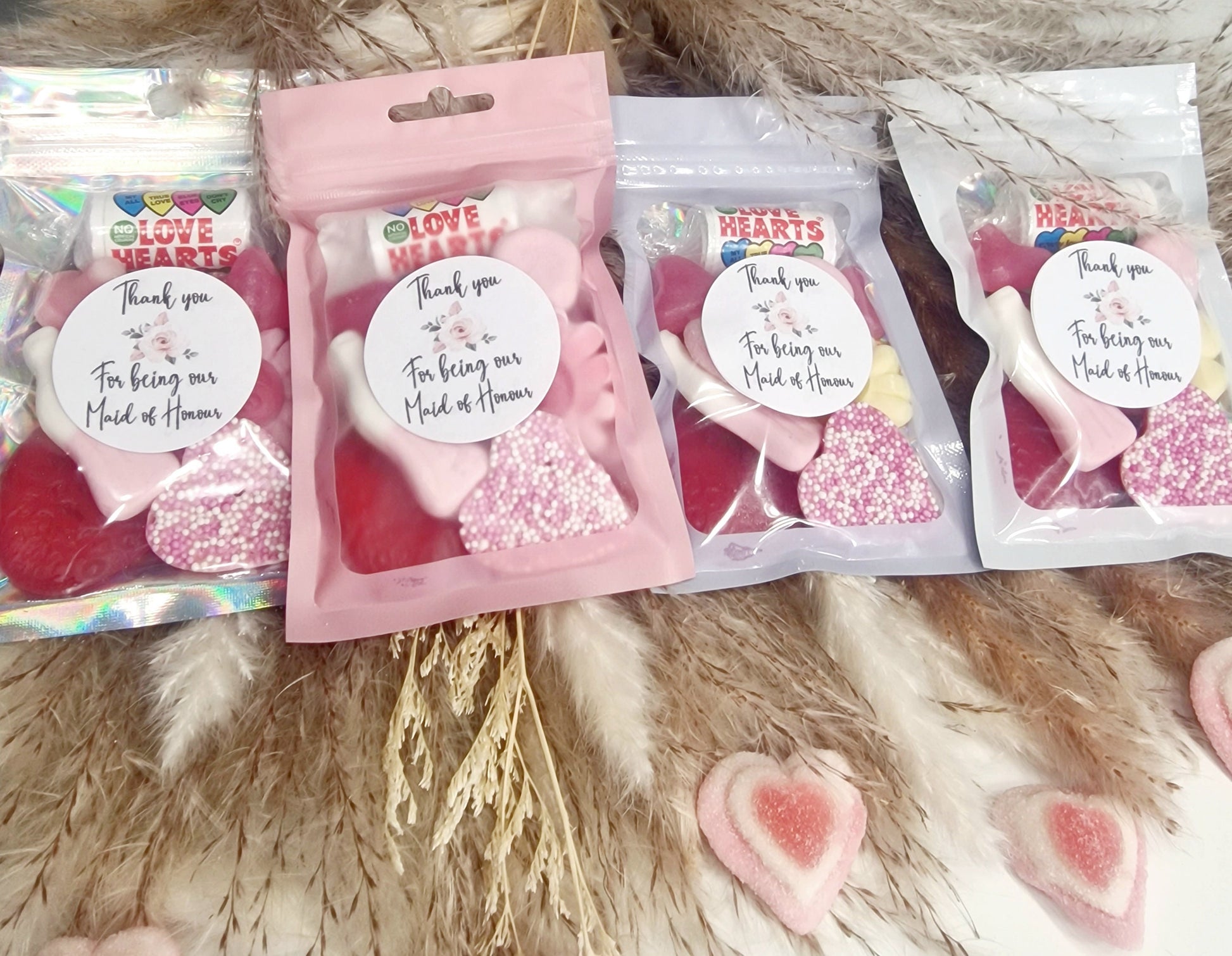 Sweet Favours | Maid of honour Gift | Thankyou | Sweet Pouch | Party Favours