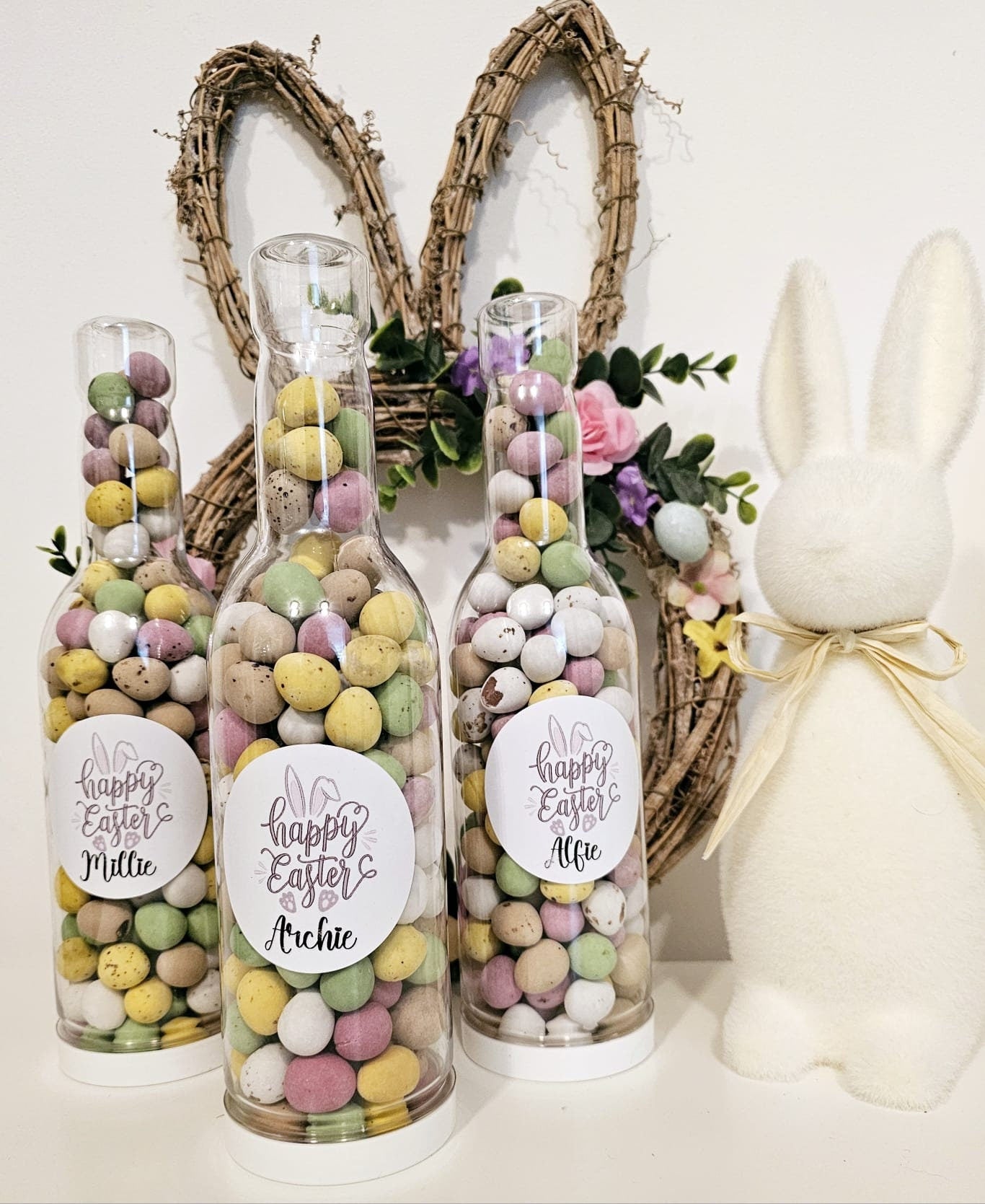 Easter gift- Bottled Easter eggs - Personalised Gift- Easter - Gifting