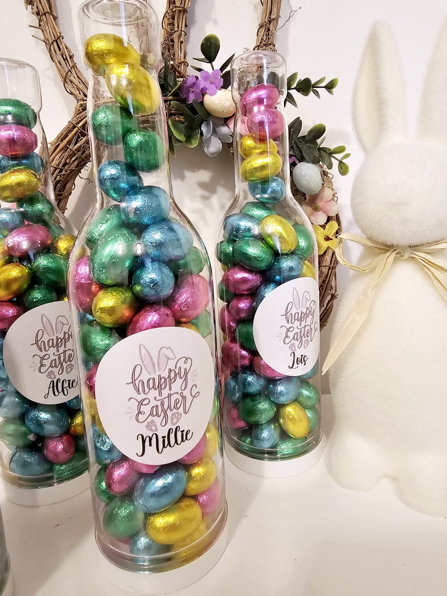 Easter gift- Bottled Easter eggs - Personalised Gift- Easter - Gifting