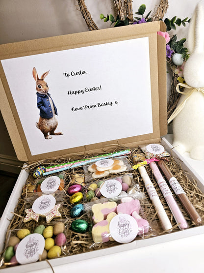 Easter Letterbox Gift| Milkshake letterbox gift| Personalied Easter Gift| Easter| Kids Easter Gift| Letterbox Milkshake and Chocolate Gift.