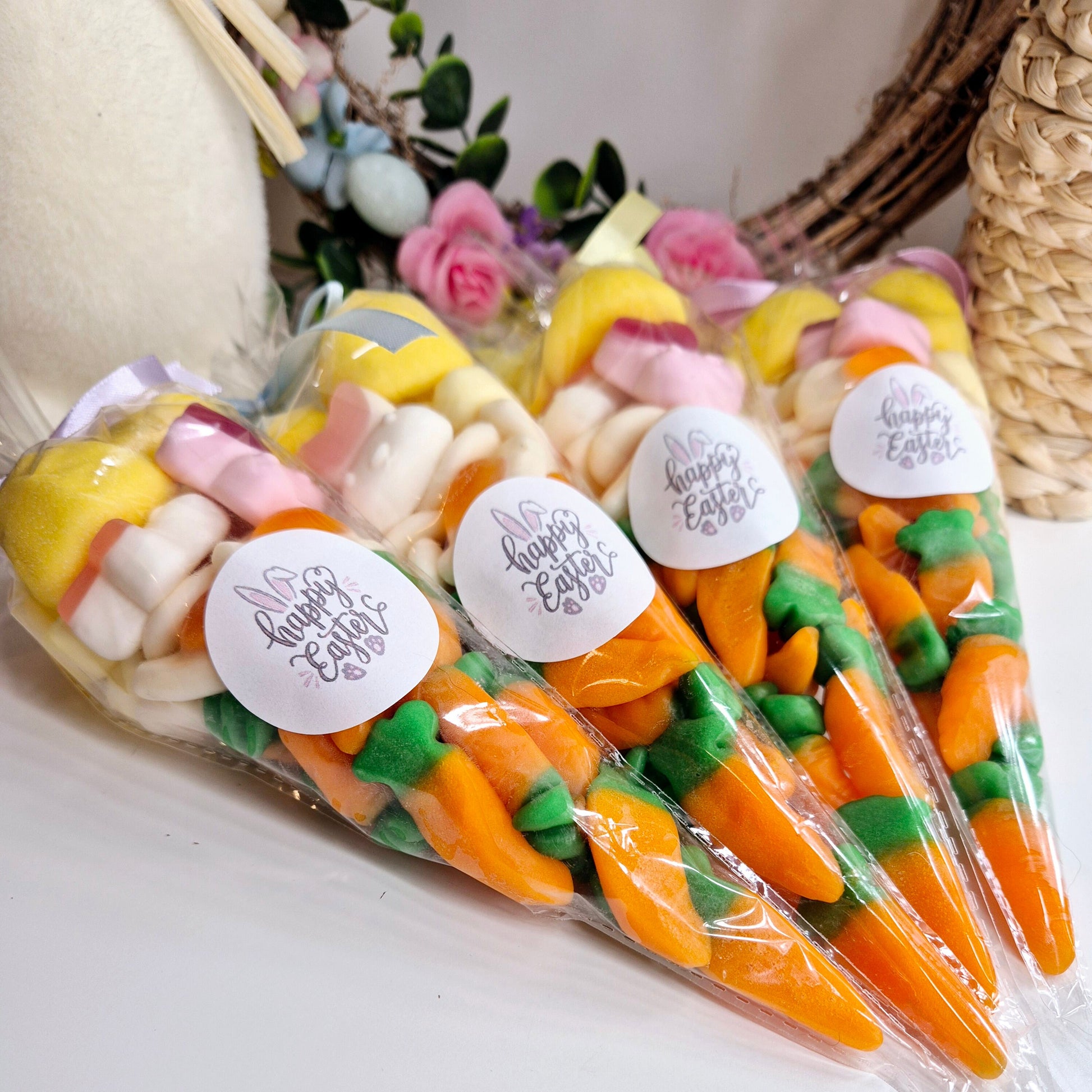 Large Easter party cones- Easter - Easter Gift -East Bunny - Easter Sweet Favours- Easter Gifting