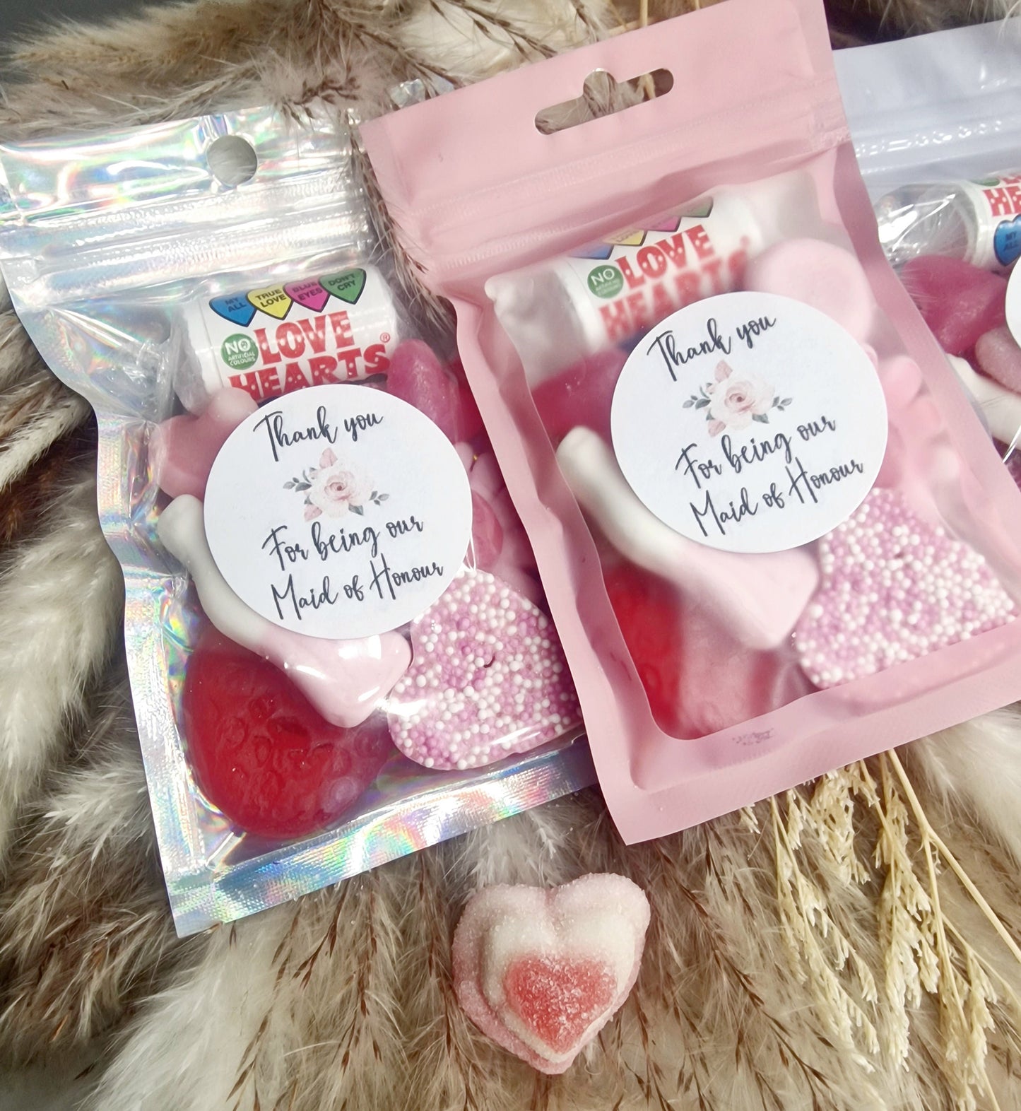 Sweet Favours | Maid of honour Gift | Thankyou | Sweet Pouch | Party Favours