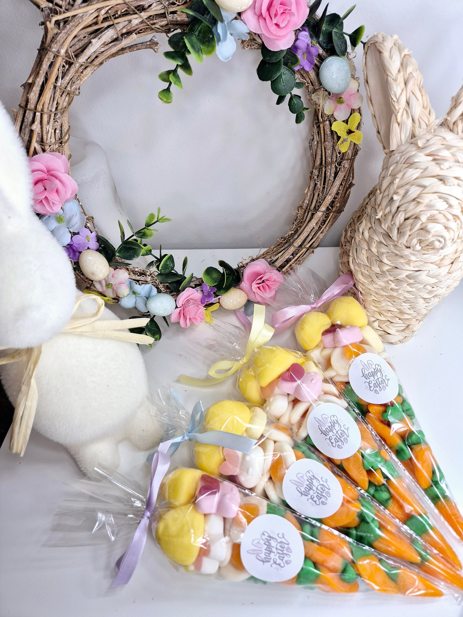 Large Easter party cones- Easter - Easter Gift -East Bunny - Easter Sweet Favours- Easter Gifting