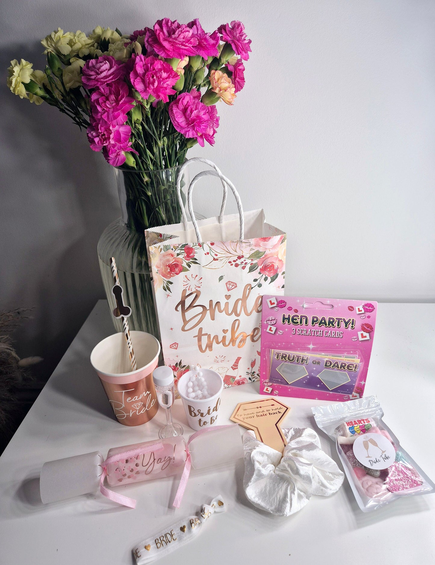 Bride tribe prefilled party bags- Hen party- prefilled hen bags- goody bags