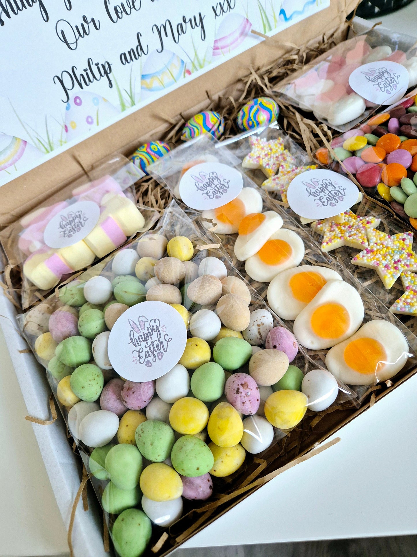 Letterbox Easter Gift| Letterbox Hamper| Chocolate| Easter for Kids | late Eggs| Easter Sweets| Treat box |