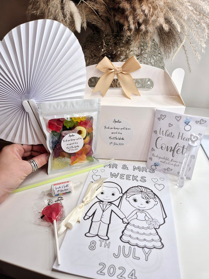 Personalised children's wedding activity box- Wedding - Wedding Favour