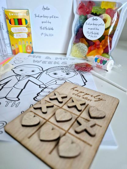 Personalised children's wedding activity box- Wedding - Wedding Favour