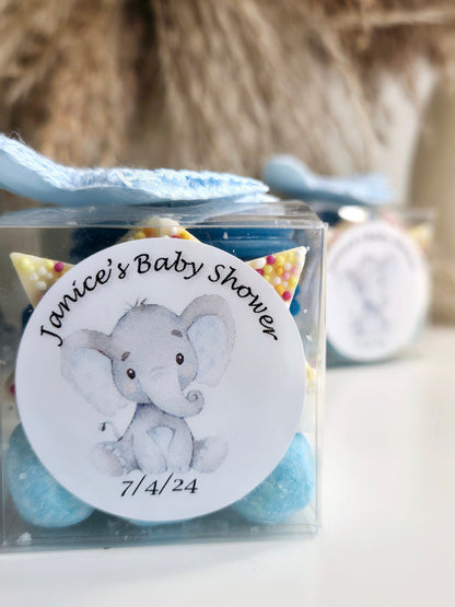 Sweet cubes - Baby shower sweet cubes - Blue- Gender reveal - Sweet Boxes - Baby boy