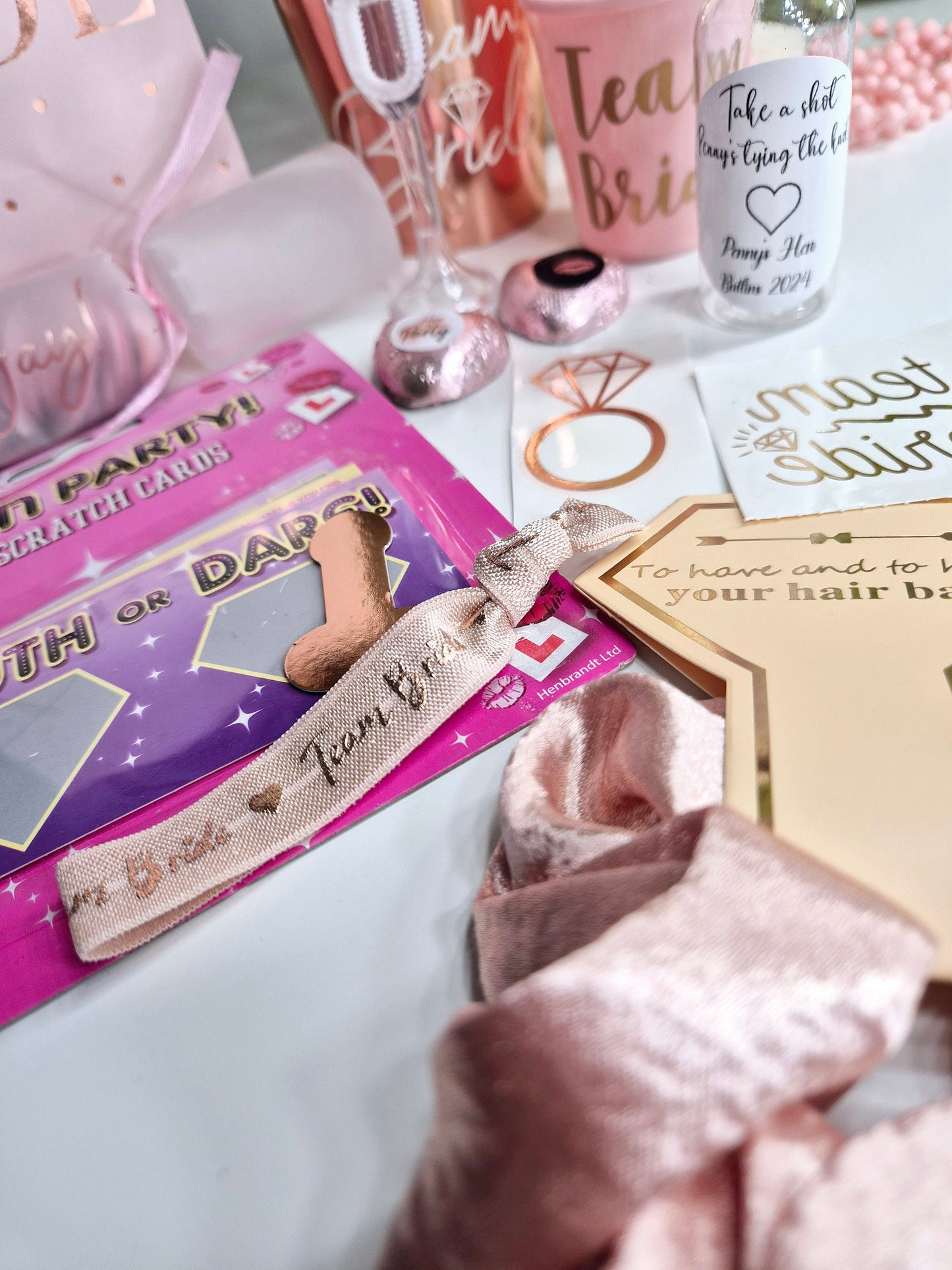 Bride tribe prefilled party bags- Hen party- prefilled hen bags- goody bags