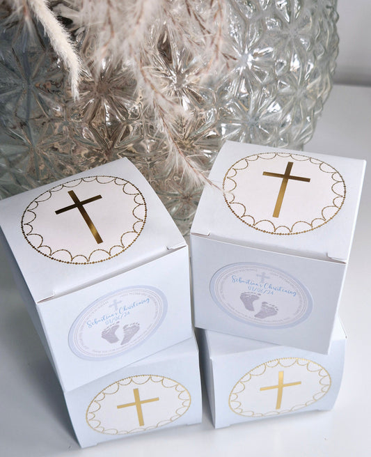 Christening sweet favours - Sweet Boxes- blue. sweet favours- Baptisim favours - Baptism Sweets