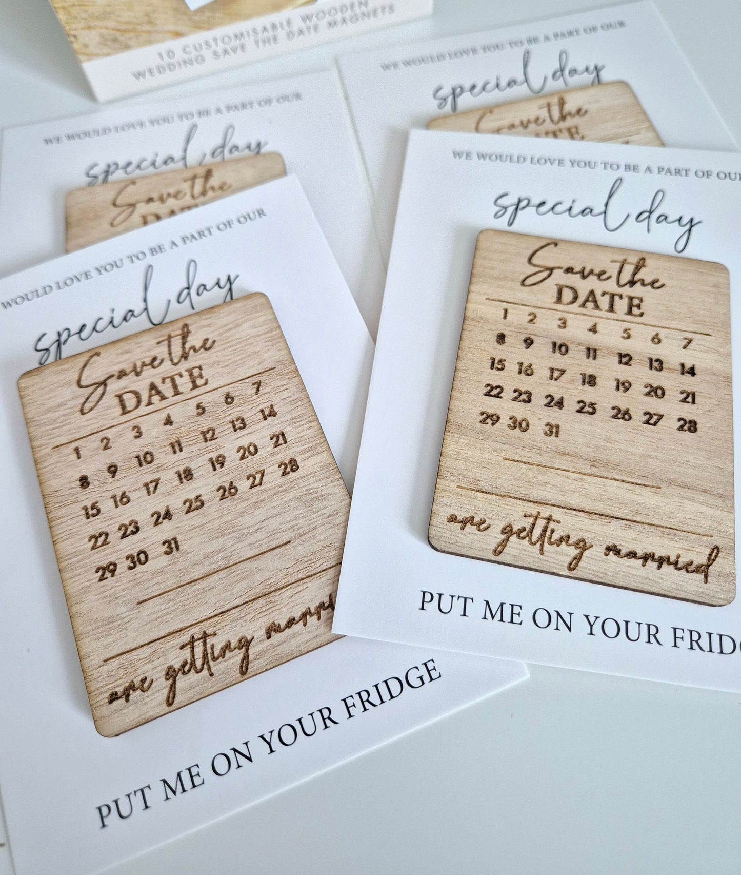 Rustic save the date fridge magnet wedding invites- Wedding- Wedding invitations