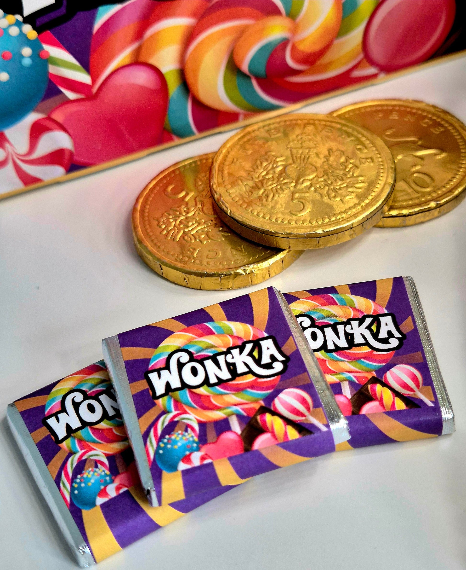 Wonk a inspired themed party box - Wonka-inspired