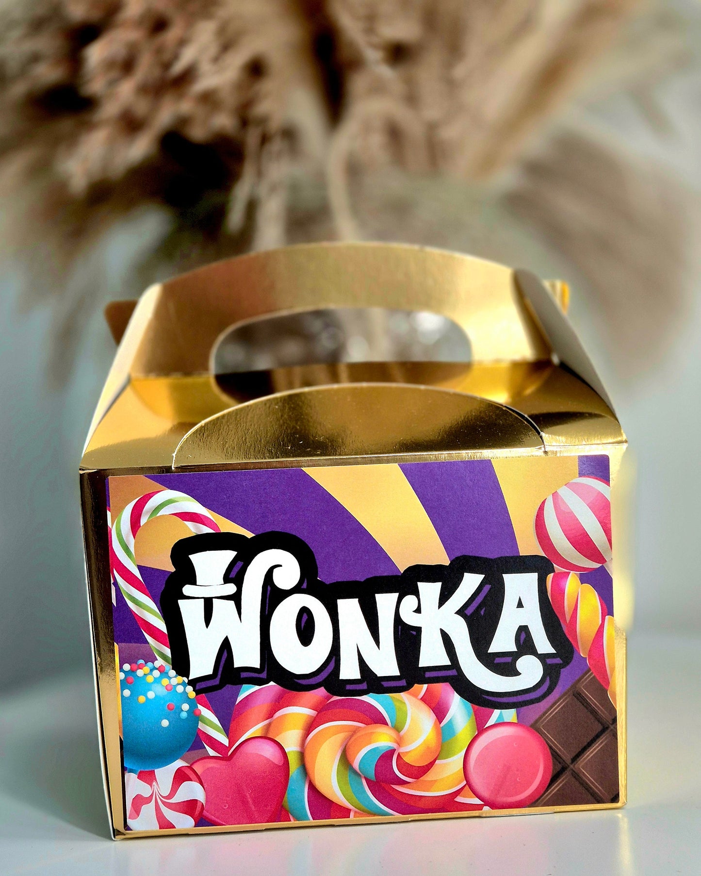 Wonk a inspired themed party box - Wonka-inspired