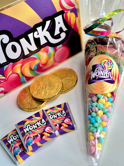 Wonk a inspired themed party box - Wonka-inspired