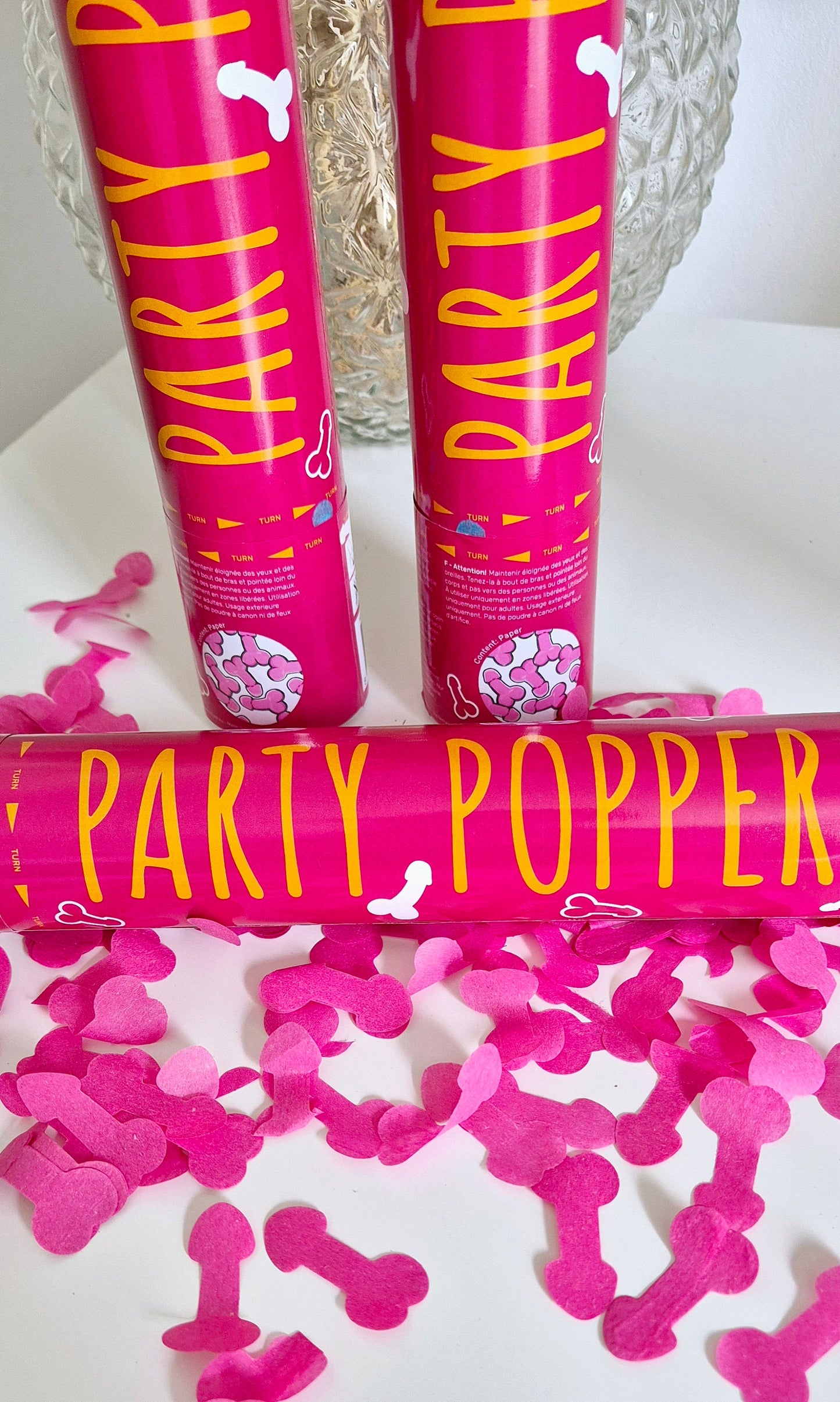 Hen Party Willy Confetti Cannon - Hen do - Hen Party - Girls night