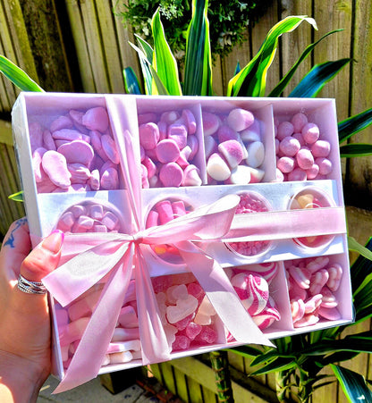 Sweet pick n mix- Mega treat box- Sweet selection- Birthday- Baby shower - Pink - Pink sweets