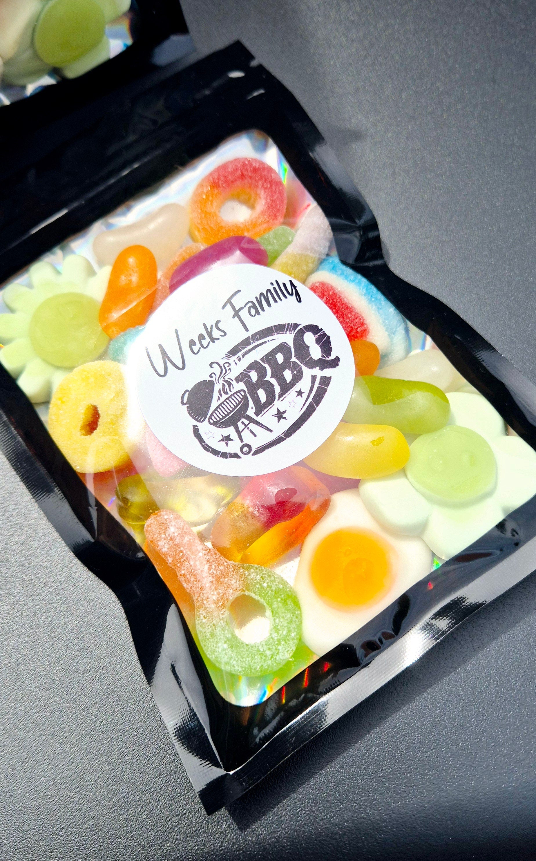 BBQ sweet pouches - Sweet pouches - Celebration - Family/friends sweets