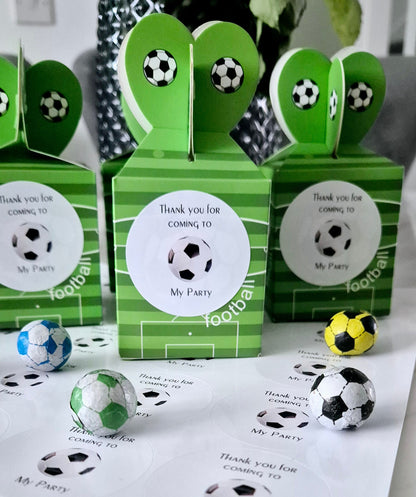 Football favours- Sweet Favours- Football inspired- Birthday -