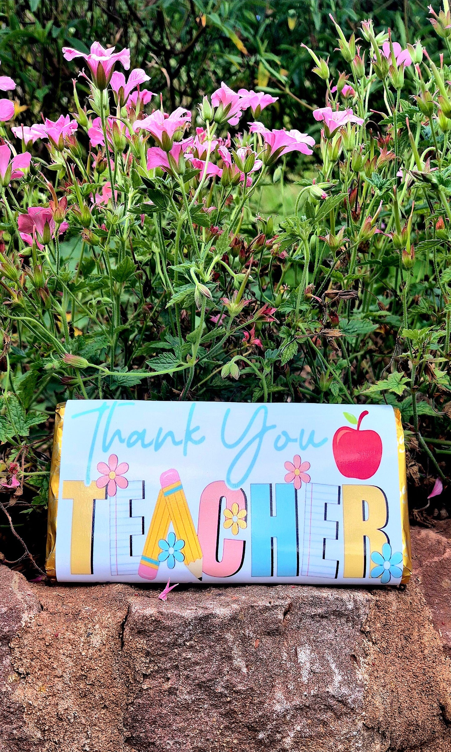 Teacher chocolate bar - Teacher Gift - Thankyou - you rule - Teacher - Thankyou