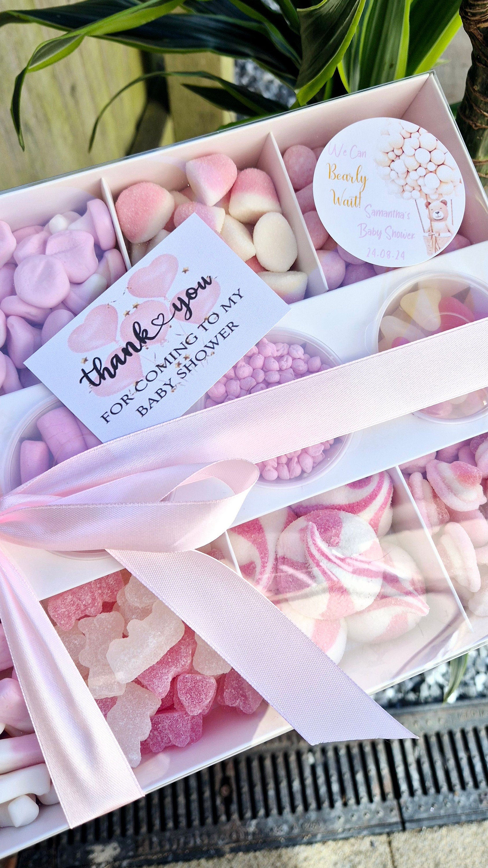 Sweet pick n mix- Mega treat box- Sweet selection- Birthday- Baby shower - Pink - Pink sweets