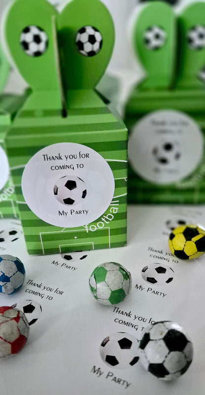 Football favours- Sweet Favours- Football inspired- Birthday -