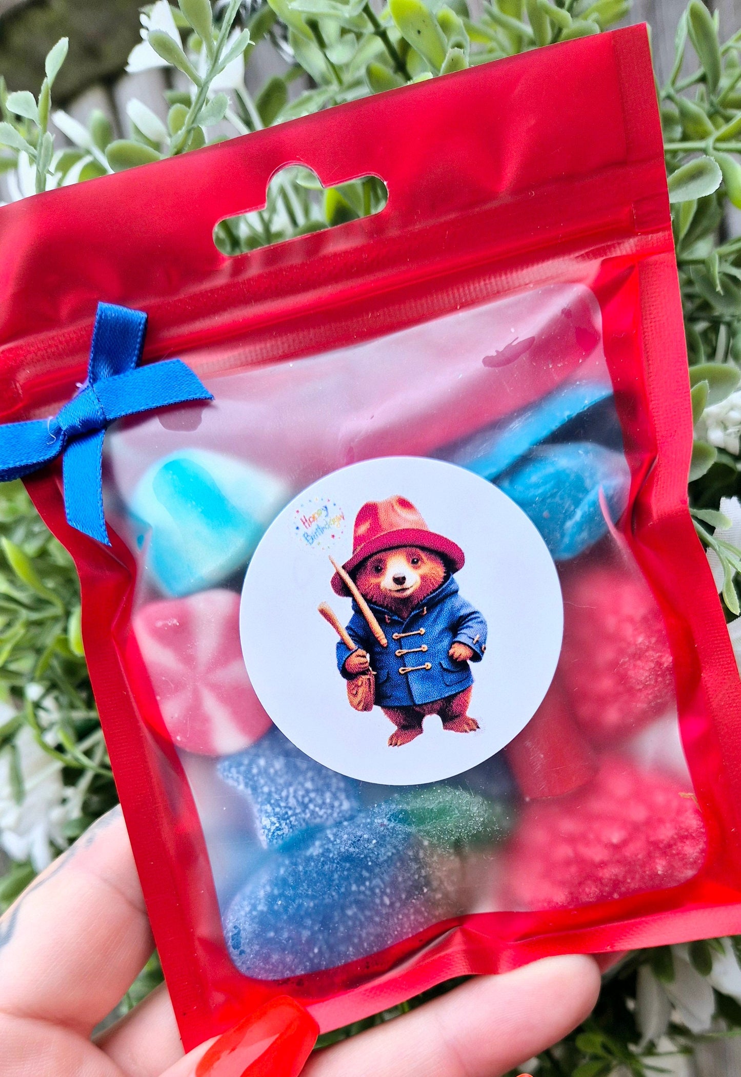 Paddington party bags- Paddington sweet bags - Personalised sweet bags