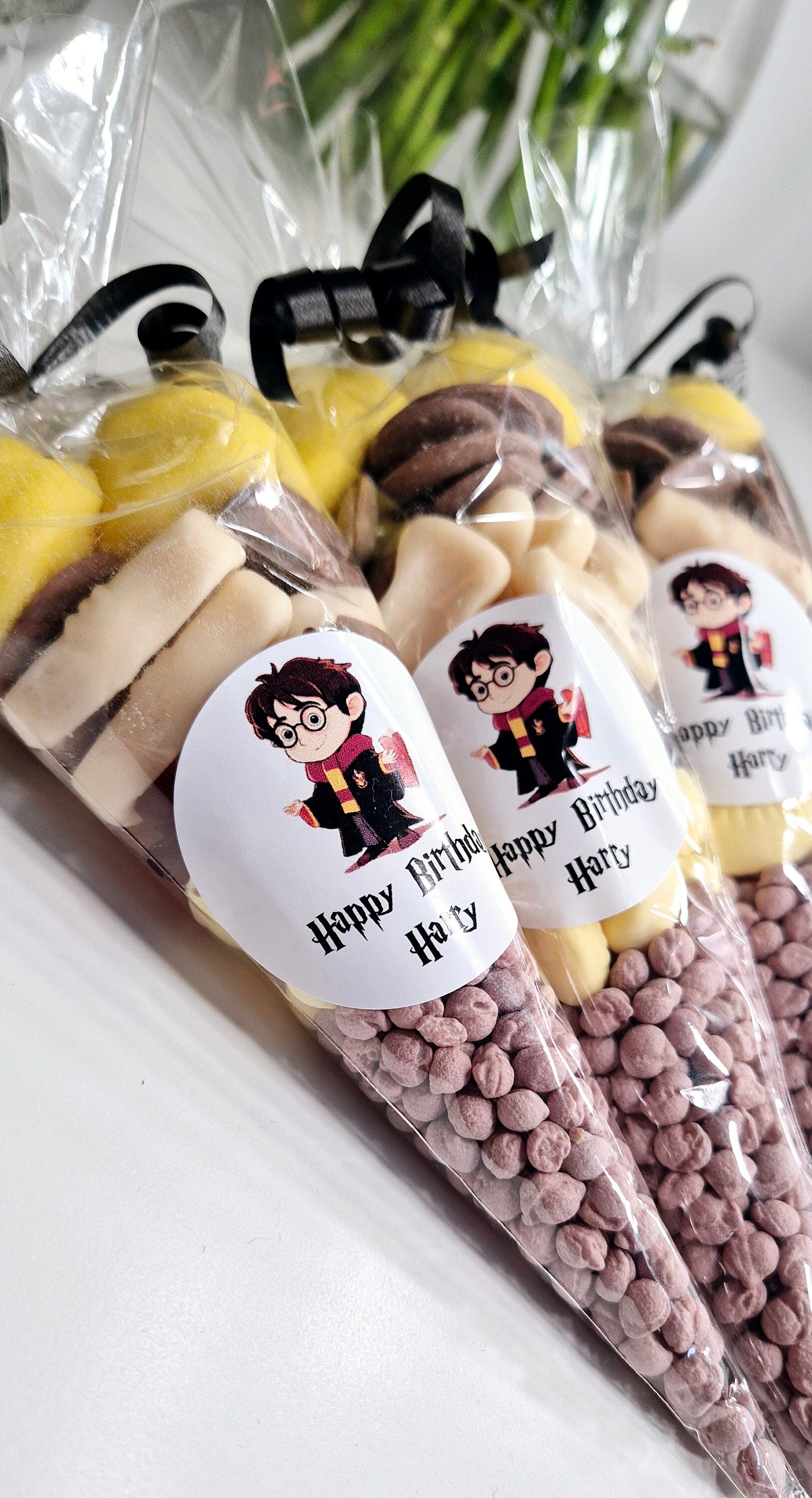 Wizard inspired sweet cones - Party Favours- Prefilled sweets