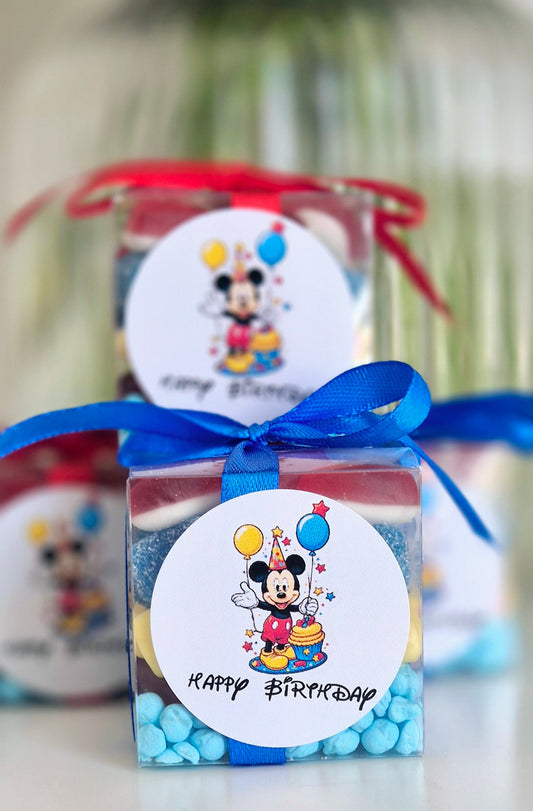 mickey-inspired sweet cubes