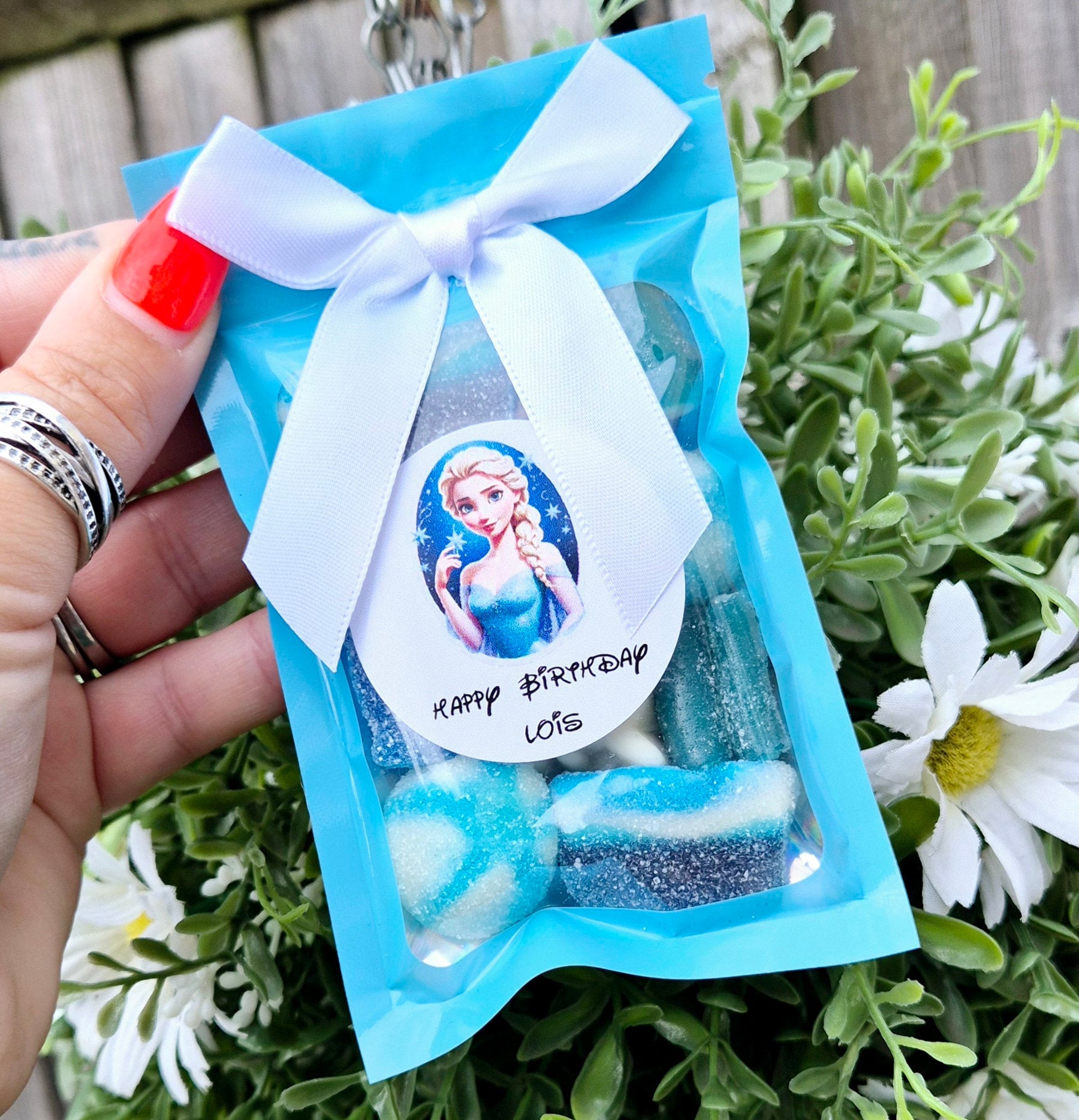 Let it go inspired party bags - Sweet bags- prefilled sweet bags