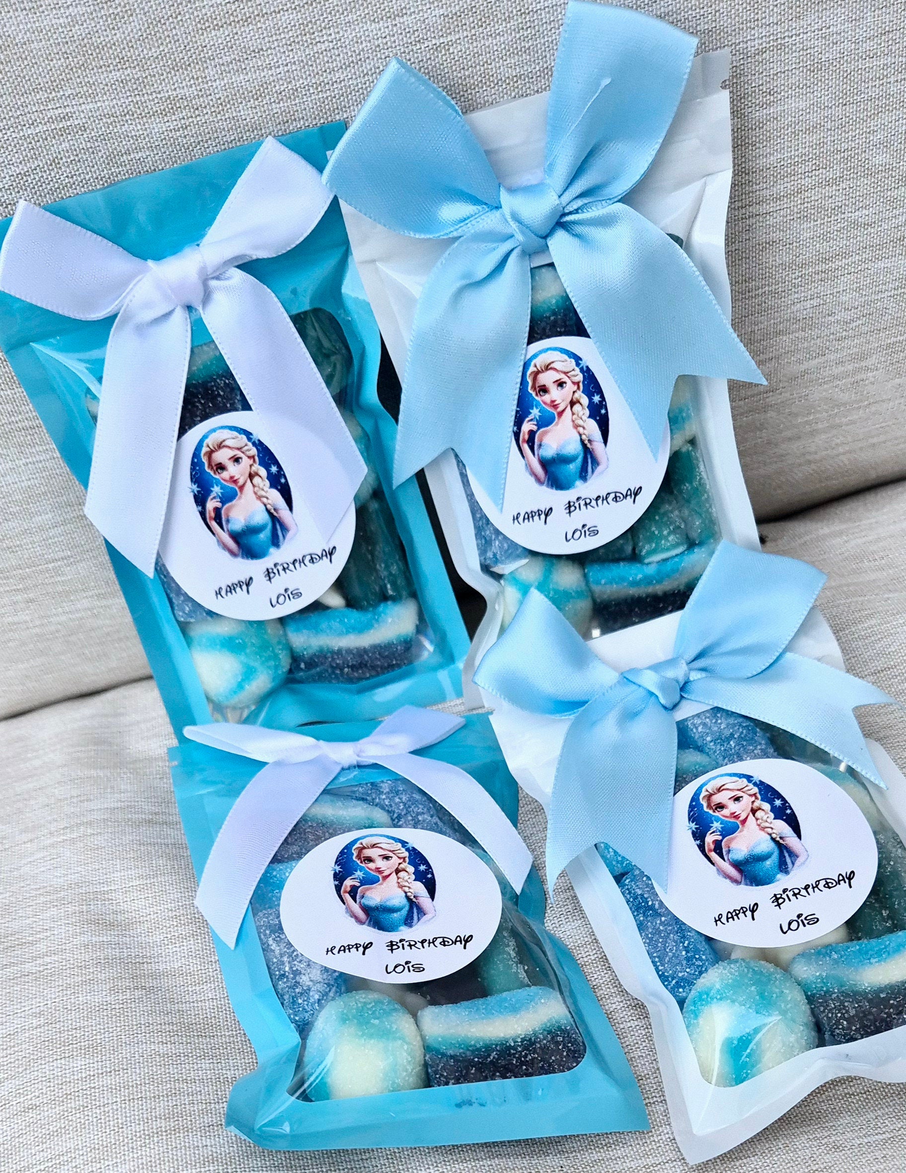 Let it go inspired party bags - Sweet bags- prefilled sweet bags