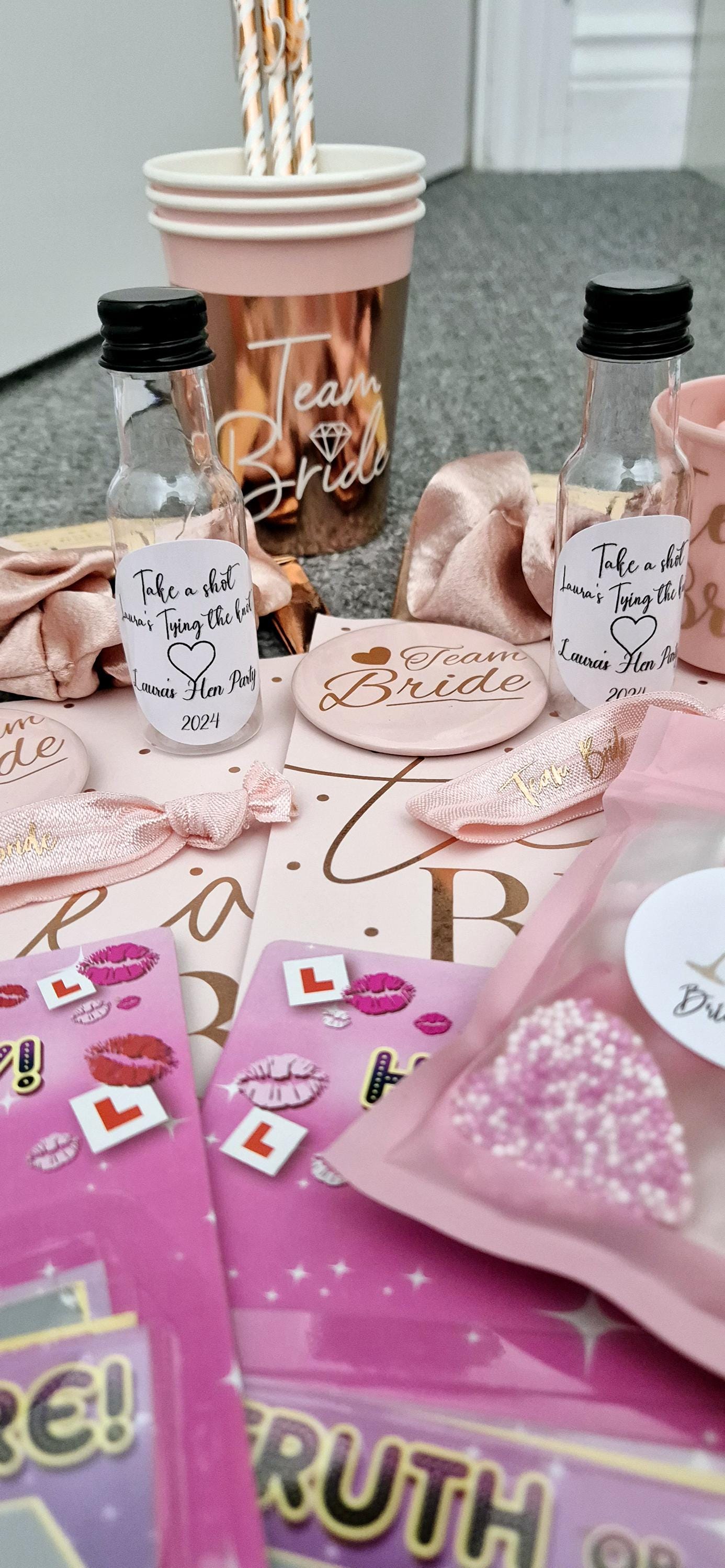 Bride tribe prefilled party bags- Hen party- prefilled hen bags- goody bags