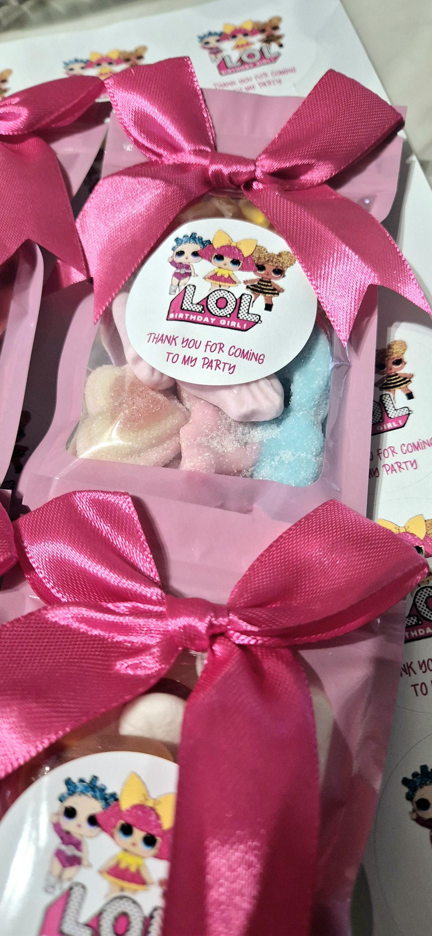 Doll inspired sweet bags - Prefilled sweet bag