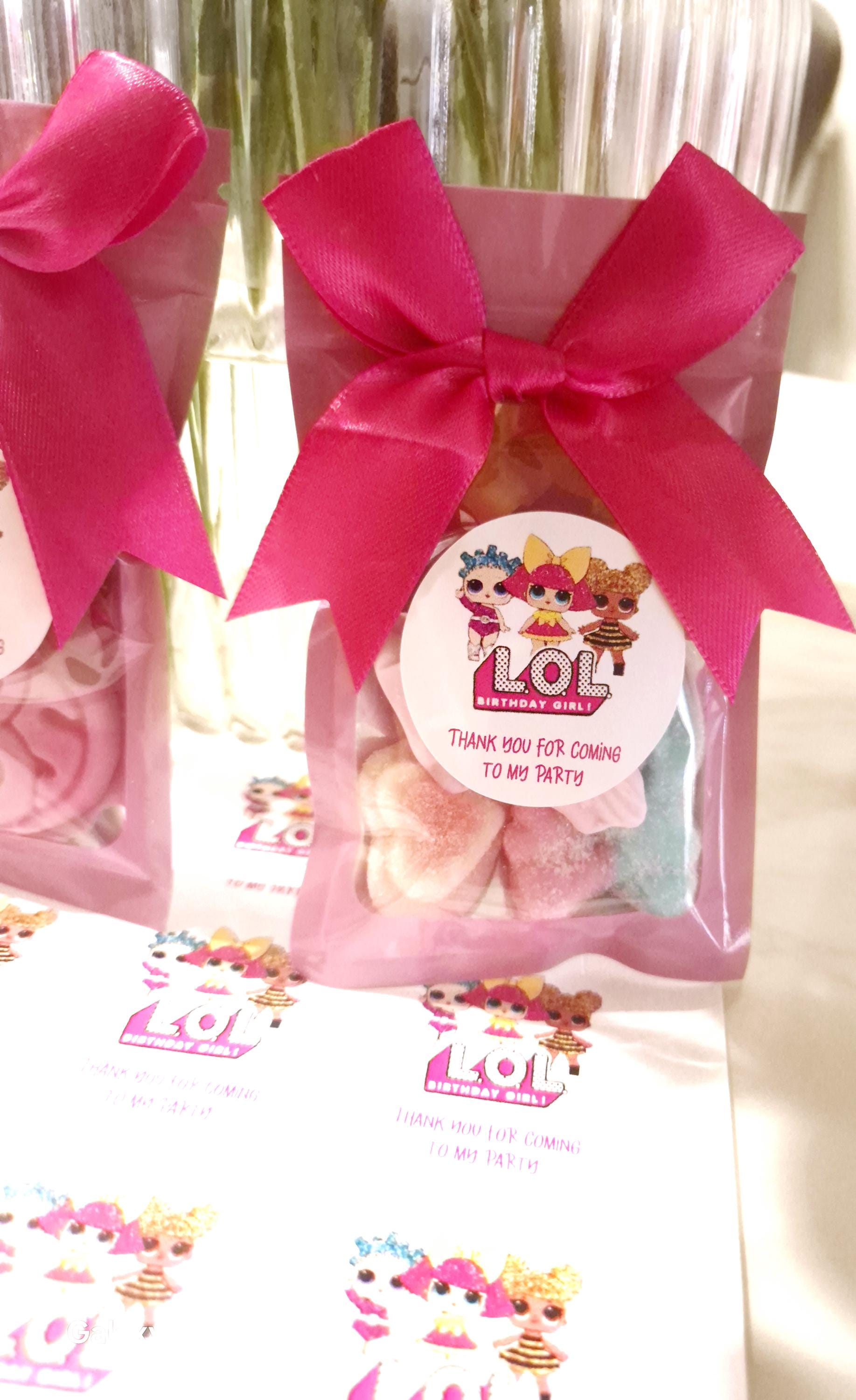 Doll inspired sweet bags - Prefilled sweet bag