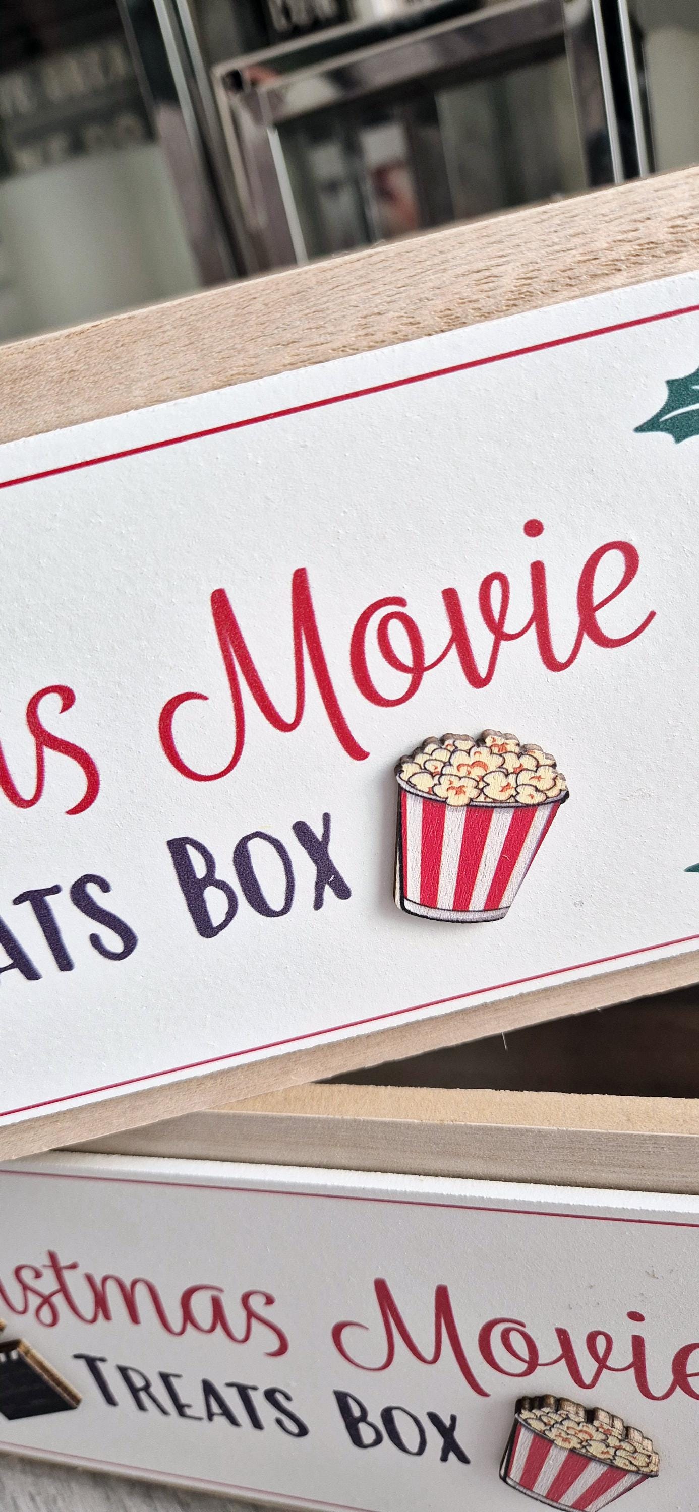 Christmas movie night crate