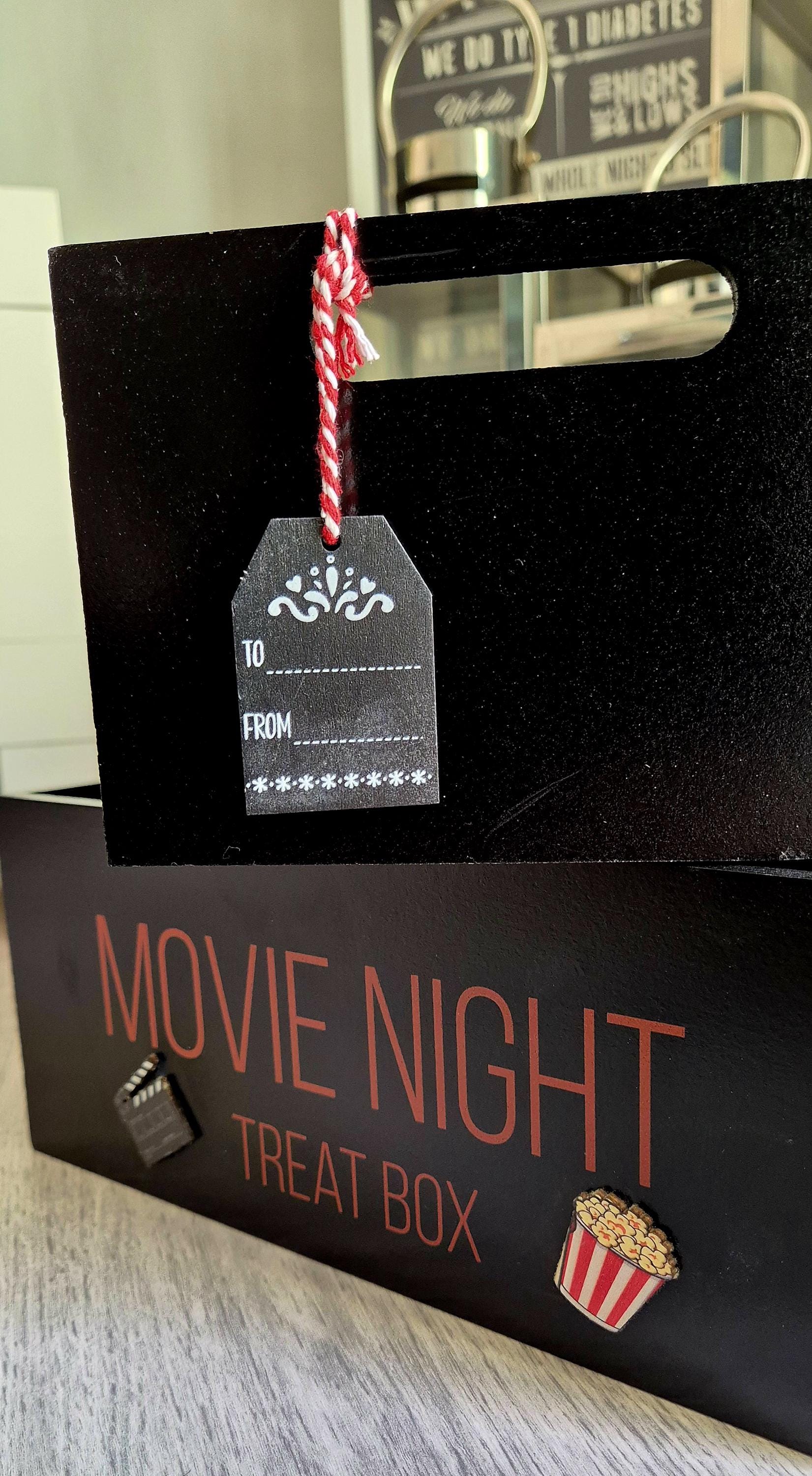 Movie night crate