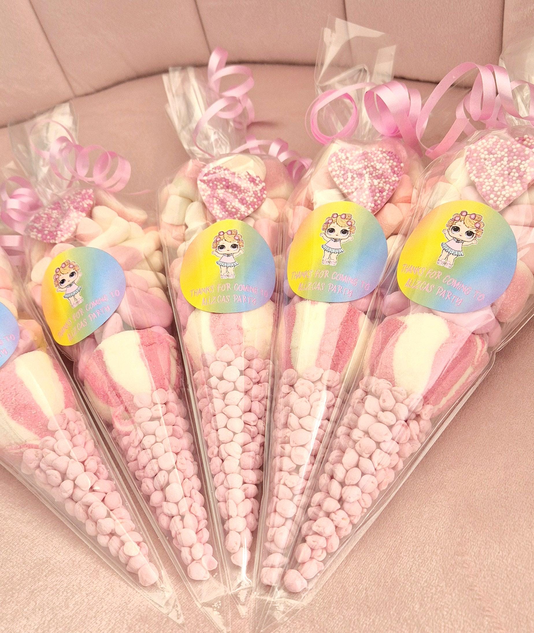 Doll inspired party cones - Birthday - Sweet Cones doll-Inspired