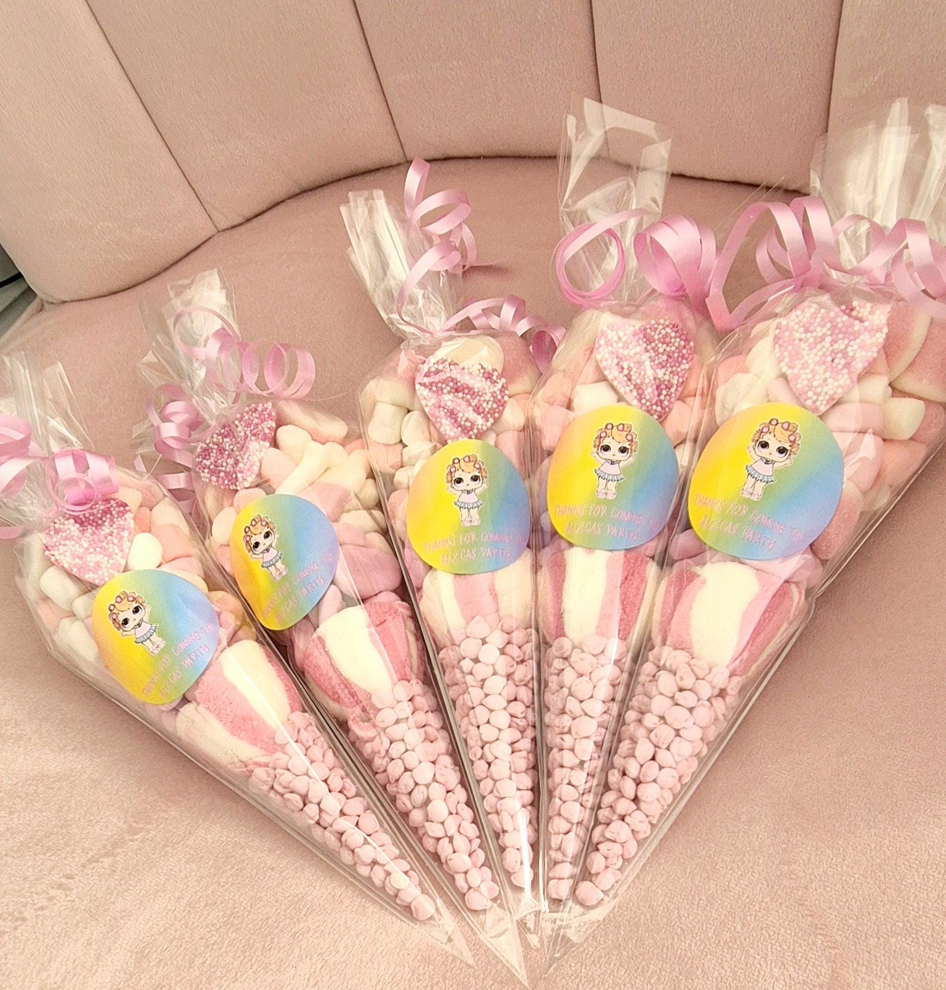 Doll inspired party cones - Birthday - Sweet Cones doll-Inspired