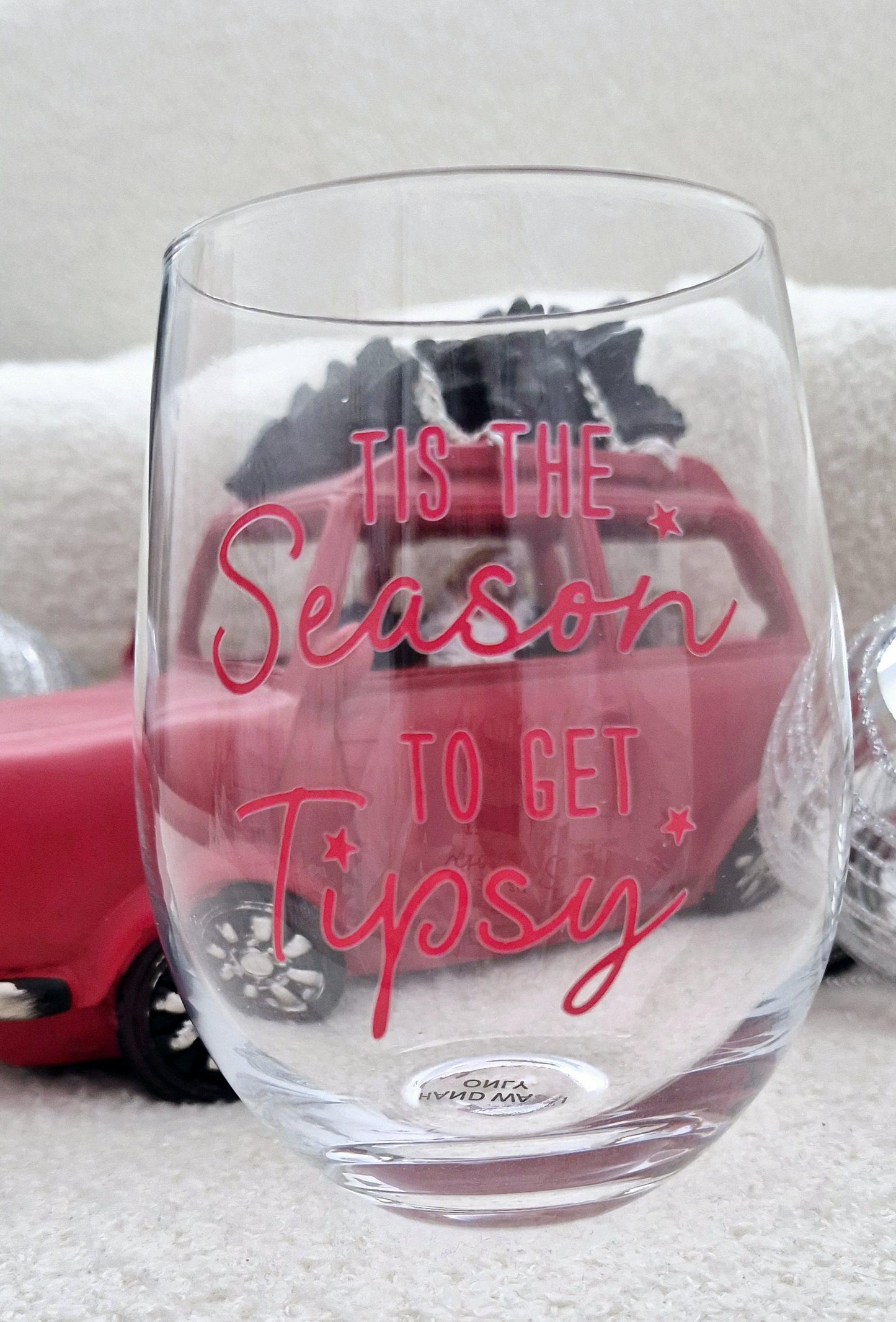 Tis the season to get Tipsy glass