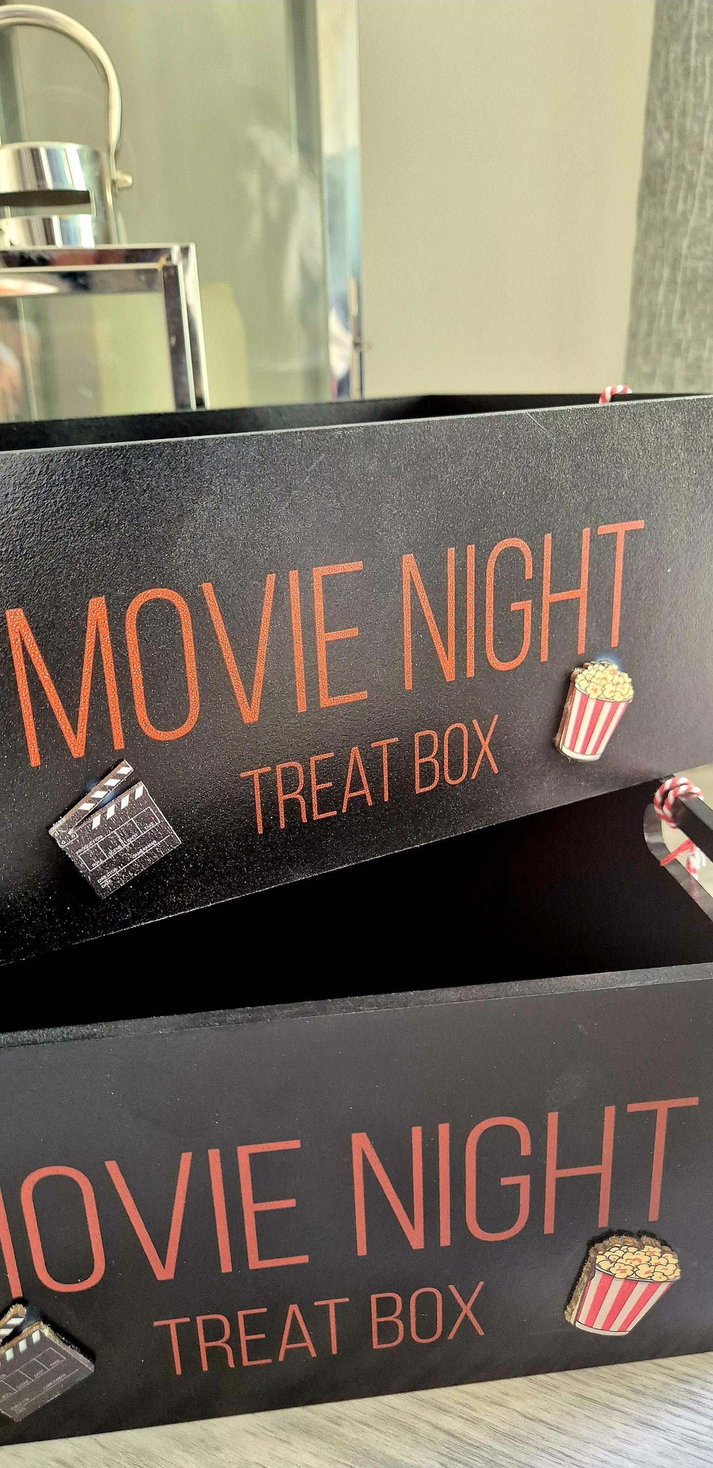 Movie night crate