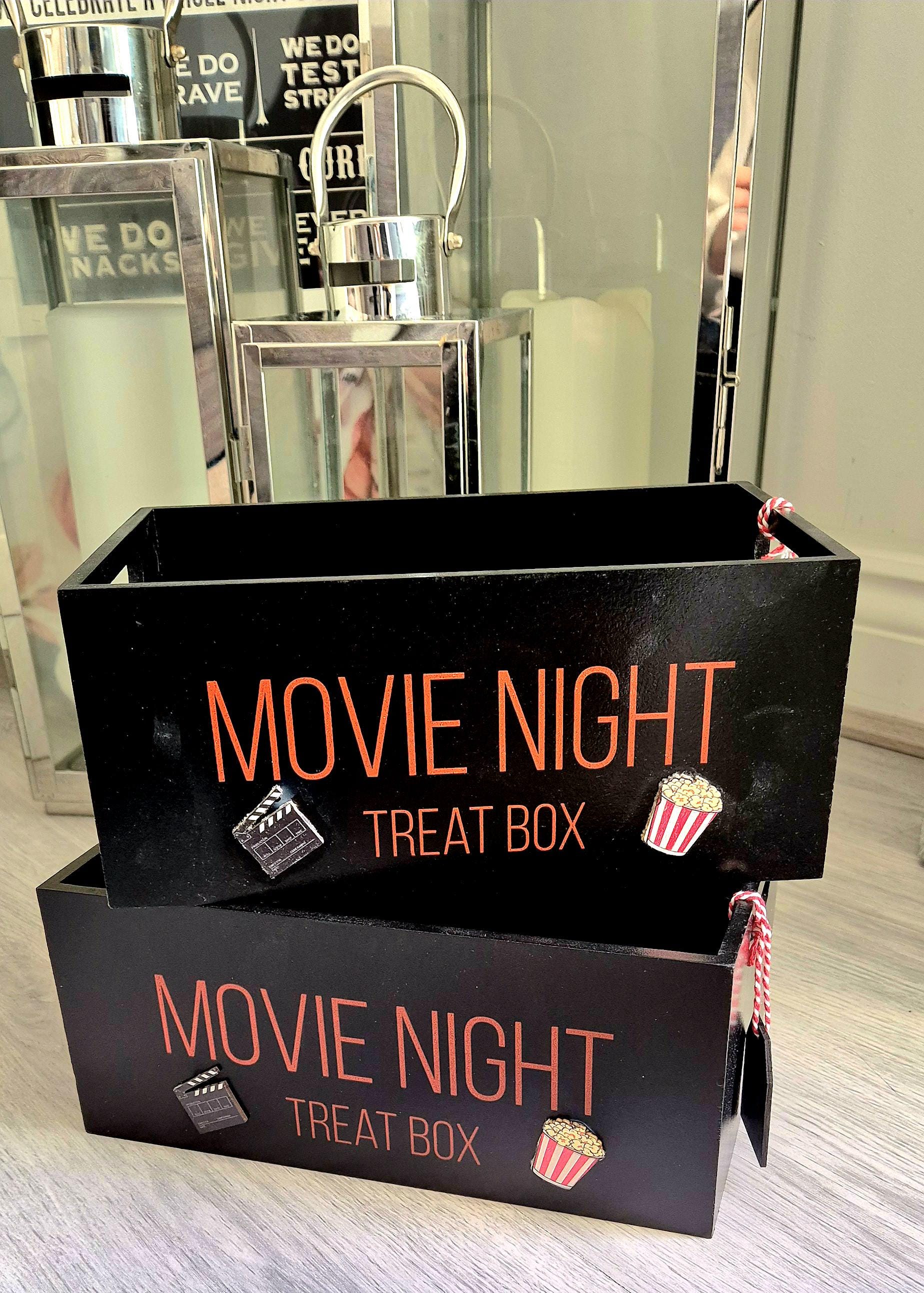 Movie night crate